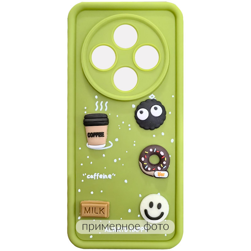 Чехол TPU Toys Case для Xiaomi Redmi 12 (Light Green / Always Happy)