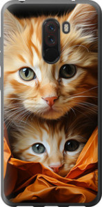 Чехол Котики 2 для Xiaomi Pocophone F1