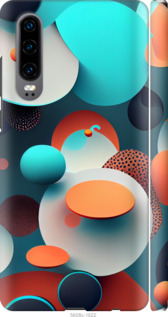 

Чохол Горошок абстракція на Huawei P30 1543615