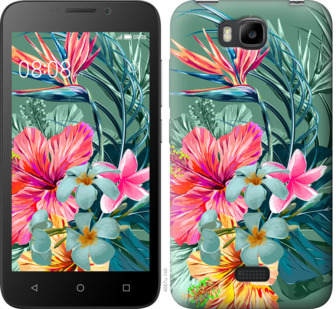 

Чехол Тропические цветы v1 для Huawei Y5C 845290