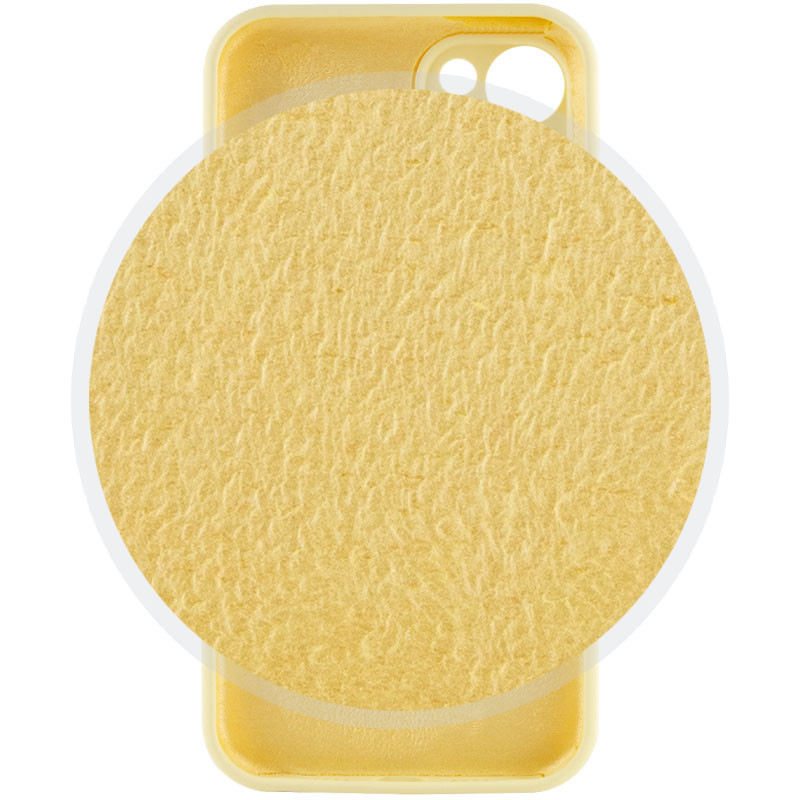 Купити Чохол Silicone Case Full Camera Protective (AA) на Apple iPhone 15 (6.1") (Жовтий / Mellow Yellow) на vchehle.ua