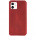 Фото Шкіряний чохол-книжка GETMAN Cubic (PU) на Apple iPhone 11 (6.1") (Червоний) на vchehle.ua