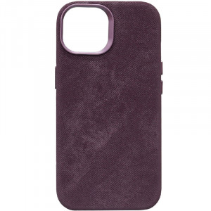 Чехол Denim with Magnetic safe для Apple iPhone 15 (6.1")