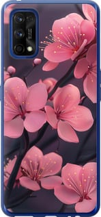 Чохол Пурпурна сакура на Realme 7 Pro