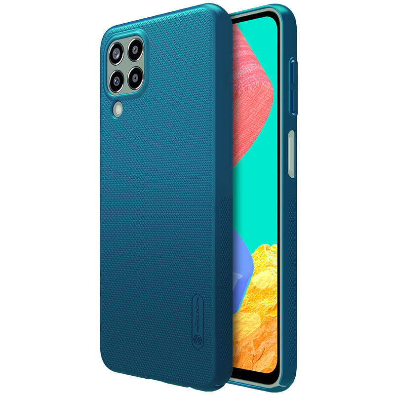 Купить Чехол Nillkin Matte для Samsung Galaxy M53 5G (Бирюзовый / Peacock blue) на vchehle.ua