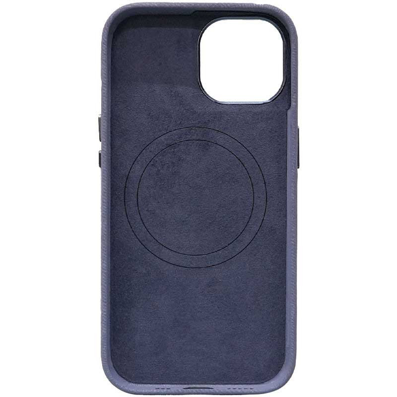 Фото Чохол Denim with Magnetic safe на Apple iPhone 14 (6.1") (Blue) в маназині vchehle.ua