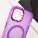 Купити Чохол TPU+PC Lily with Magnetic safe на Apple iPhone 15 (6.1") (Purple) на vchehle.ua