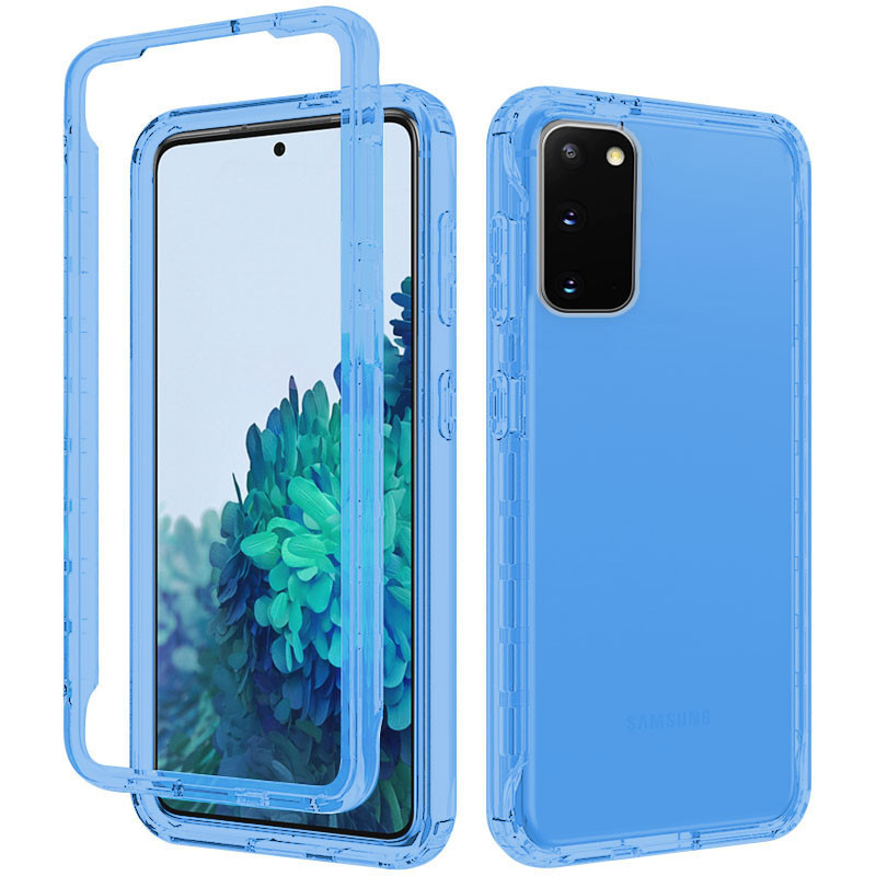 

Чохол TPU + PC Full Body з захистом 360 на Samsung Galaxy S20+ (Синій) 1159188