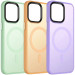 TPU+PC чохол Metal Buttons with Magnetic Safe Colorful на Apple iPhone 15 (6.1")