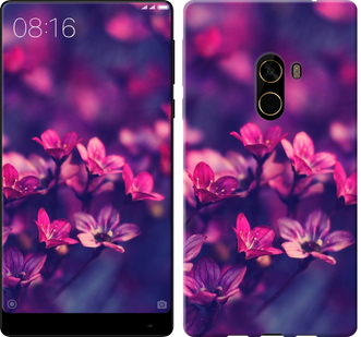 

Чехол Пурпурные цветы для Xiaomi Mi MiX 2 522059