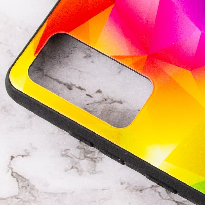 TPU+Glass чехол Diversity для Samsung Galaxy S20 FE (Rainbow) в магазине vchehle.ua