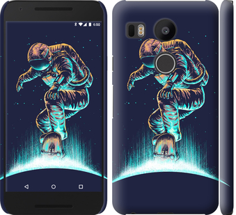 

Чехол Космонавт на скейтборде для LG Nexus 5X H791 591373
