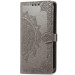 Кожаный чехол (книжка) Art Case с визитницей для Samsung Galaxy A04e (Серый)