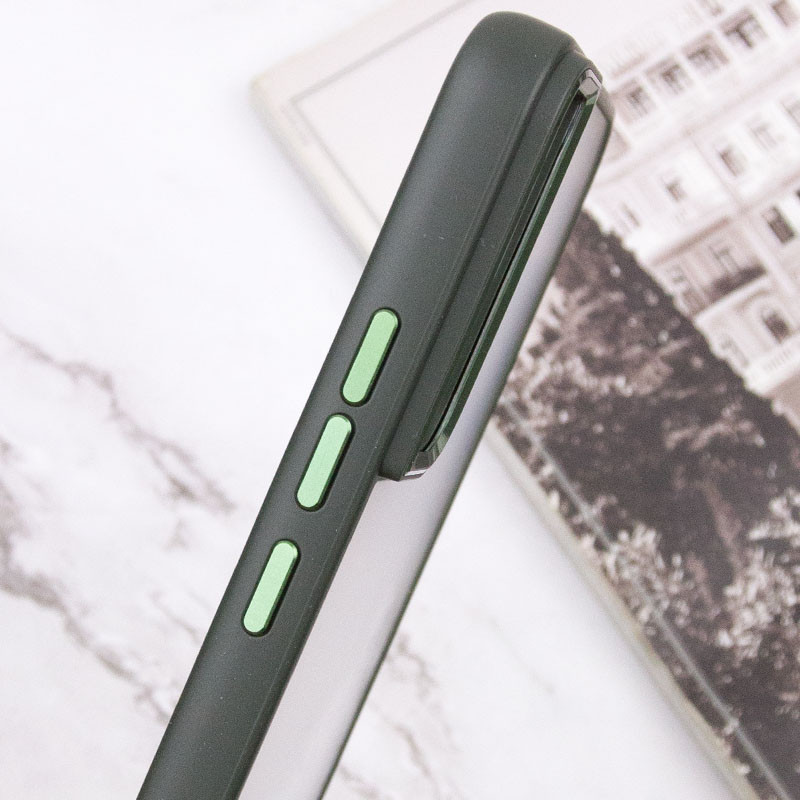 Чехол TPU+PC North Guard для Samsung Galaxy S22+ (Dark Green) в магазине vchehle.ua