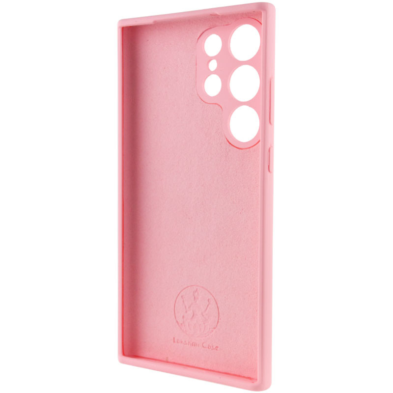 Чохол Silicone Cover Lakshmi Full Camera (AAA) на Samsung Galaxy S24 Ultra (Рожевий / Light pink) в магазині vchehle.ua