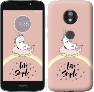 

Чохол Єдинорожки в пончике на Motorola Moto E5 Play 719610