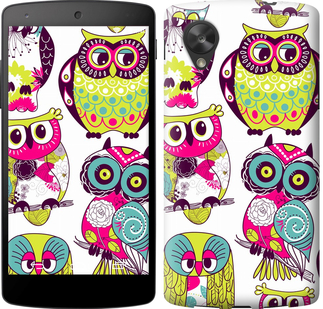 

Чохол Сови на LG Nexus 5 621107