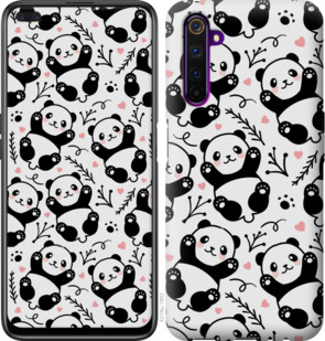 

Чехол Панды для Realme 6 Pro 918130