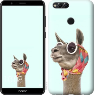 

Чехол Модная лама для Huawei Honor 7X 753357