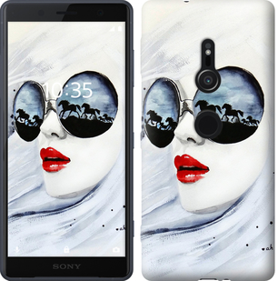 

Чохол Дівчина аквареллю на Sony Xperia XZ2 H8266 605298