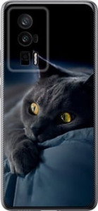 Чехол Дымчатый кот для Xiaomi Poco F5 Pro 5G