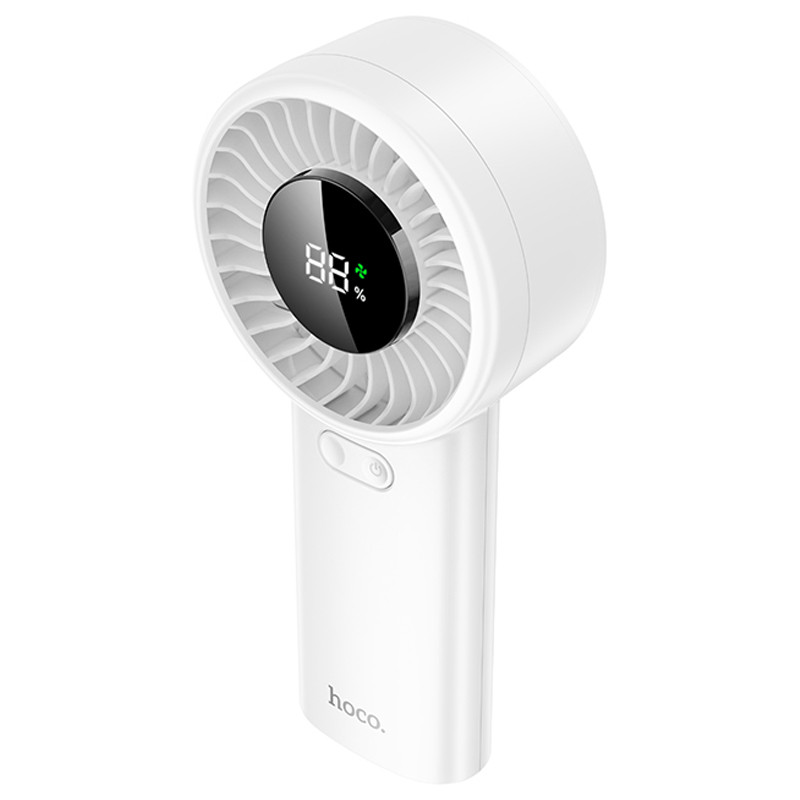 Фото Портативный вентилятор Hoco HX62 Endless handheld fan 6000 mAh (White) в магазине vchehle.ua