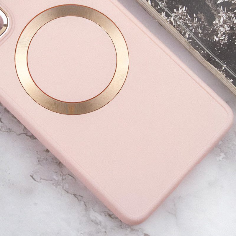 TPU чохол Bonbon Metal Style with Magnetic safe на Samsung Galaxy A25 5G (Рожевий / Light Pink) в магазині vchehle.ua