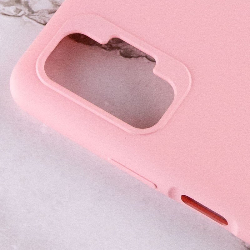 Чехол Silicone Cover Full Protective (AA) для Xiaomi Redmi Note 10 Pro / 10 Pro Max (Розовый / Pink) в магазине vchehle.ua