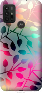 Чехол Листья для Motorola Moto G30