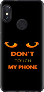 Чехол Don't touch the phone для Xiaomi Redmi Note 5 Pro