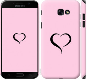 Чохол Серце 1 на Samsung Galaxy A7 (2017)