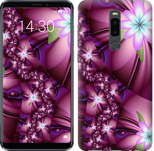 Чехол Цветочная мозаика для Meizu Note 8