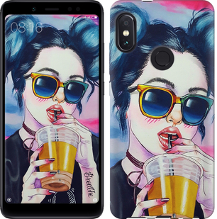 

Чехол Арт-девушка в очках для Xiaomi Redmi Note 5 Pro 626585