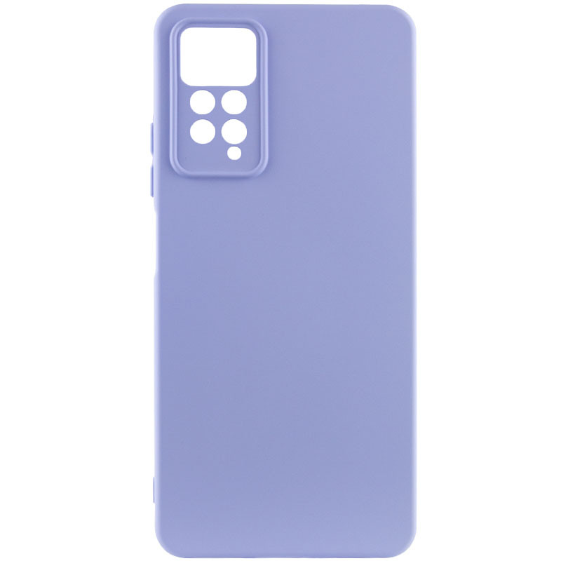 Чехол Silicone Cover Lakshmi Full Camera (AAA) для Xiaomi Redmi Note 11 Pro 4G/5G / 12 Pro 4G (Сиреневый / Dasheen)