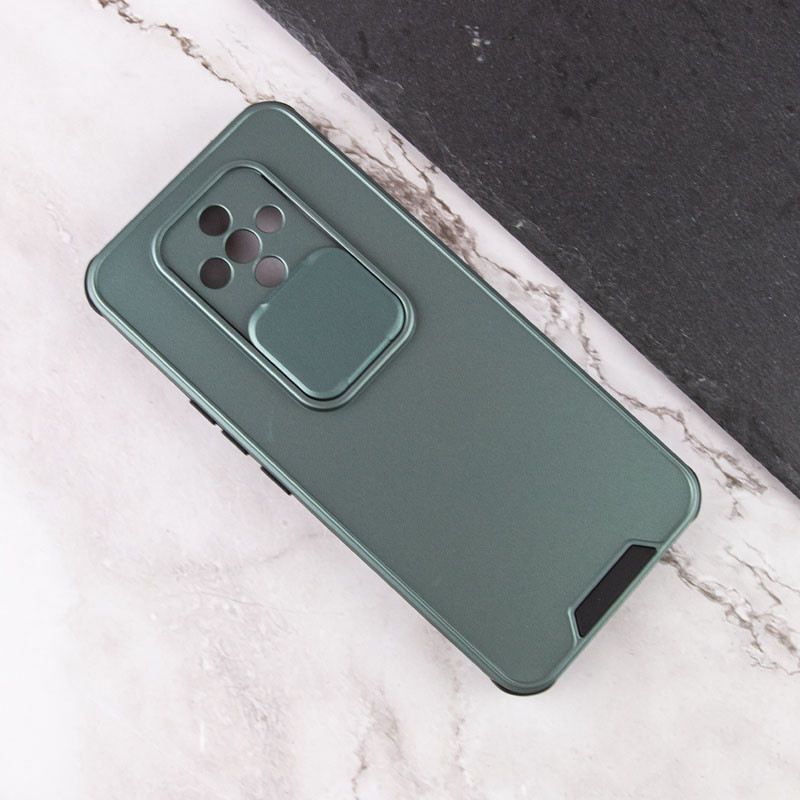 TPU+PC чехол Lens series для TECNO Spark 6 (Зеленый) в магазине vchehle.ua