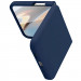 Фото Чохол Foldables Silicone Cover Lakshmi (AAA) на Samsung Galaxy Z Flip6 (Темно-синій / Midnight blue) в маназині vchehle.ua