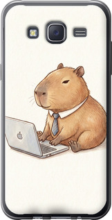 Чохол Funny Capybara CEO Working на Samsung Galaxy J5 (2015) J500H