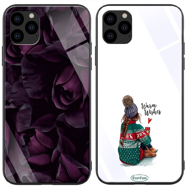 TPU+Glass чехол ForFun для Apple iPhone 11 Pro Max (6.5")