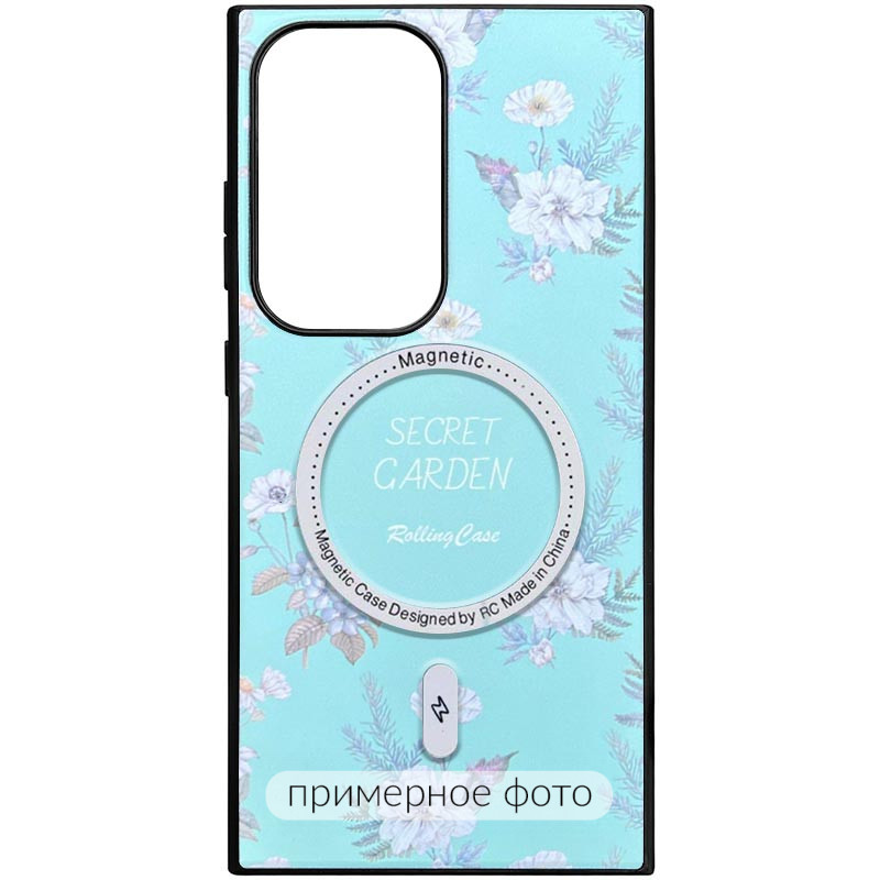 TPU+PC чохол Secret with Magnetic Safe на Samsung Galaxy S25+ (Mint)