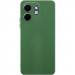 Чехол TPU GETMAN Liquid Silk Full Camera для Infinix Smart 9 4G / Hot 50i (Зеленый / Dark green)