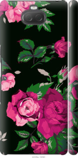 

Чохол Троянди на чорному тлі на Sony Xperia 10 Plus I4213 780333