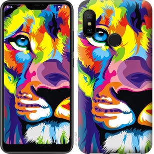 

Чехол Разноцветный лев для Motorola One 689599
