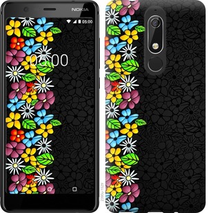 

Чохол квітковий орнамент на Nokia 5.1 673510