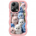 Чехол TPU Cloudy Pictures для Xiaomi Poco X5 5G / Redmi Note 12 5G (Kittens)