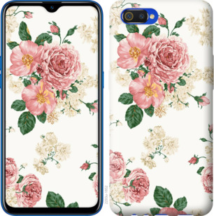 

Чехол цветочные обои v1 для Realme C2 920604