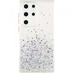 TPU чехол Spangle star с защитой камеры для Samsung Galaxy S23 Ultra