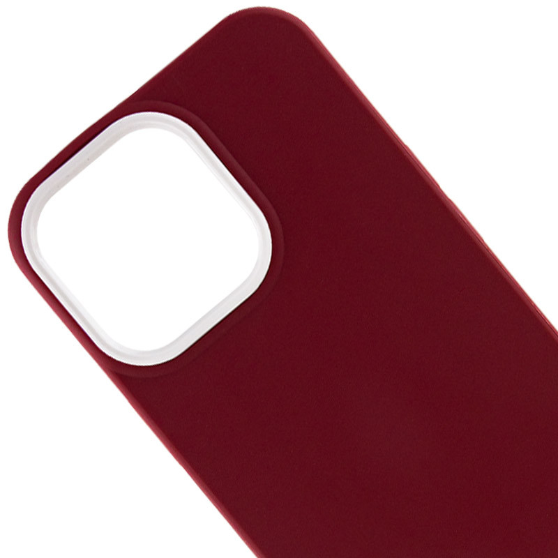 Фото Чохол TPU+PC Bichromatic на Apple iPhone 13 Pro (6.1") (Wine / White) на vchehle.ua