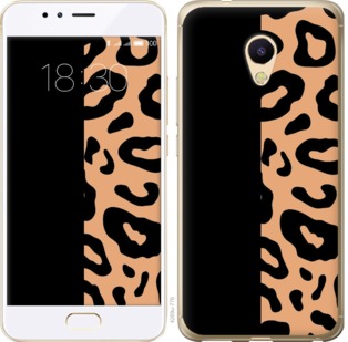 Чехол Пятна леопарда для Meizu M5s