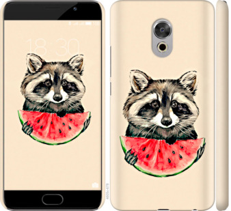 

Чехол Енотик с арбузом для Meizu Pro 6 Plus 799833