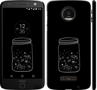 

Чехол Космос в банке для Motorola MOTO Z 729174